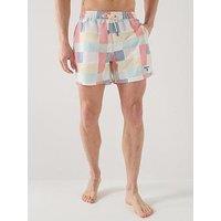Barbour Patch Swim Shorts - Dark Multi