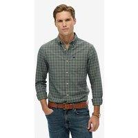 Superdry Superdry Premium Check Print Oxofrd Long Sleeve Shirt