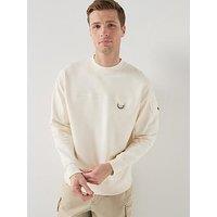 Barbour Ardgill Crewneck Oversized Sweatshirt - Cream