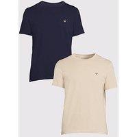Emporio Armani Bodywear Endurance 2 Pack Crew Neck T-Shirt