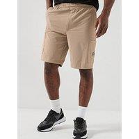 Ea7 Emporio Armani Golf Pro Cargo Shorts - Light Brown