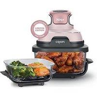 Ninja Crispi 4-In-1 Portable Glass Air Fryer - Pink [Fn101Ukpk]
