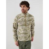 Craghoppers Mens National Trust Irt 1/2 Zip Fleece - Green