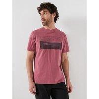 Craghoppers Mens National Trust Sabden T-Shirt - Red