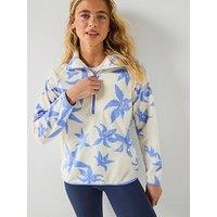 Craghoppers Womens National Trust Reedmace Half Zip Fleece - Blue