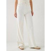 Tommy Jeans Claire Wide Leg Jeans - White