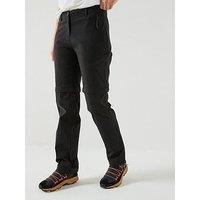 Craghoppers Womens Kiwi Pro Iii Convertible Trousers - Black