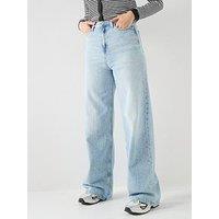 Tommy Jeans Claire Straight Leg Jeans - Blue