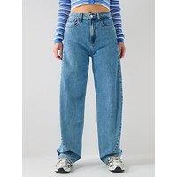Tommy Jeans Ella Barrel Leg Jeans - Denim Blue