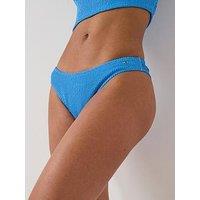 Tommy Hilfiger High Leg Cheeky Bikini Briefs - Blue