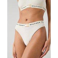 Tommy Hilfiger Classic Thong - Beige