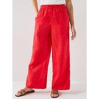 Tommy Hilfiger Linen Pull On Trouser