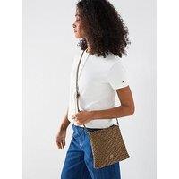 Tommy Hilfiger Gold Button Short Sleeve T-Shirt - White