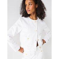 Tommy Hilfiger Denim Jacket - White
