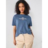 Tommy Hilfiger Varsity Short Sleeve T-Shirt - Navy