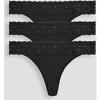 Tommy Hilfiger 3 Pack Tanga Thong