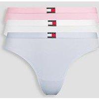 Tommy Hilfiger 3 Pack Thong - Multi