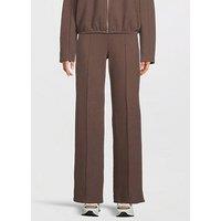 The Very Collection Seam Front Wide Leg Trousers - Brown