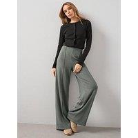 The Very Collection Soft Touch Modal Trouser Co-Ord - Green