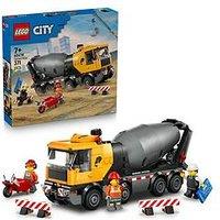 Lego City Cement Mixer Construction Toy For Kids (60478)
