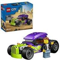 Lego City Hot Rod Race Car Building Toy And Minifigure (60485)