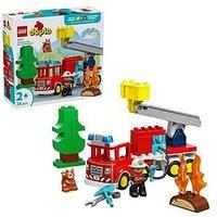 Lego Duplo Fire Engine With Hose And Firefighter (10473)