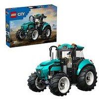 Lego City Tractor Farm Toy Building Set And Minifigure (60498)