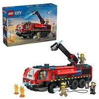 Lego City Airport Fire Engine - Toy Truck Building Set (60499)