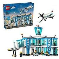 Lego City Airport With Airplane - Toy Model Airport Set (60502)