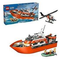 Lego City Coast Guard Rescue Boat & Helicopter Playset (60504)