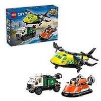 Lego City Airplane, Service Truck & Hovercraft Remix (60505)