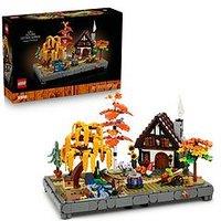 Lego Icons Autumn Cottage Garden Model Kit (11372)