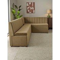 The Very Collection Sander Corner Storage Booth - Moss Green