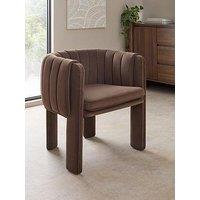 The Very Collection Mila Double Layer Pleated Dining Chair