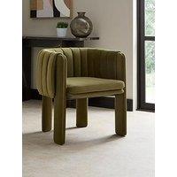 The Very Collection Mila Double Layer Pleated Dining Chair