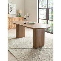 The Very Collection Carina Mid Oak 200Cm Oval Dining Table
