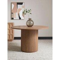 The Very Collection Carina Mid Oak 120Cm Round Dining Table