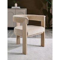 The Very Collection Arley Dining Chair - White Wash Oak/Natural - Fsc Certified