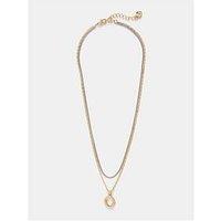 Mint Velvet Mixed Metal Layer Necklace