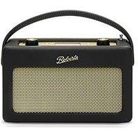 Roberts Revival Iconbk Dab+/Fm/Internet Radio With Bluetooth, Alexa & Streaming