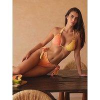 Moda Minx Amour Triangle Top - Sunset Print