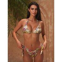 Moda Minx Amour Triangle Top - Ibiza Leopard Print