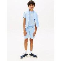 Tommy Hilfiger Boys Essential T-Shirt And Shorts Set - Blue