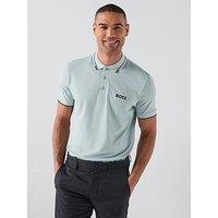 Boss Mens Golf Paddy Pro Polo - Pastel Blue
