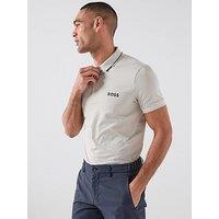 Boss Mens Golf Paul Pro Polo - Beige