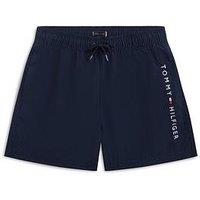 Tommy Hilfiger Boys Drawstring Swim Shorts - Navy