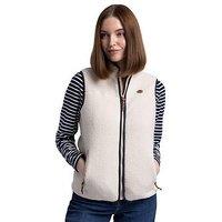 Trespass Womens Notion Fleece Gilet - Cream