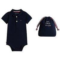 Tommy Hilfiger Baby Boys Polo Body Giftpack - Navy