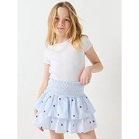 Tommy Hilfiger Girls Star Stripes Skirt - Blue