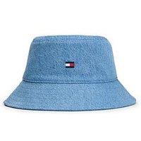 Tommy Hilfiger Kids Flag Denim Bucket Hat - Blue